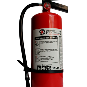 Extintor “ABC” polvo químico seco. 10 Lbs