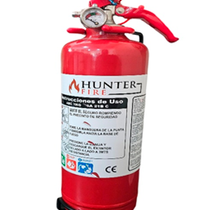Extintor “ABC” polvo químico seco. 2.5 Lbs