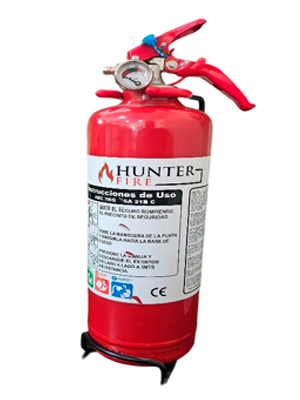 Extintor “ABC” polvo químico seco. 2.5 Lbs