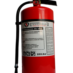 Extintor “ABC” polvo químico seco. 20 Lbs