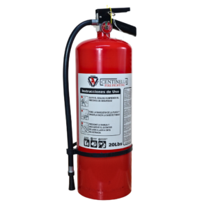 Extintor “ABC” polvo químico seco. 20 Lbs